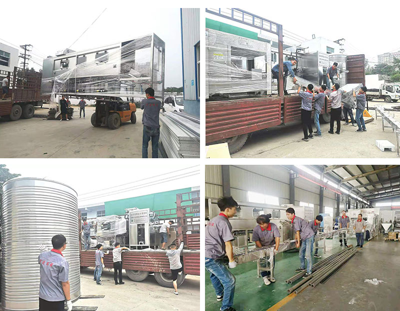 450桶大型全自动桶装水设备结构特征