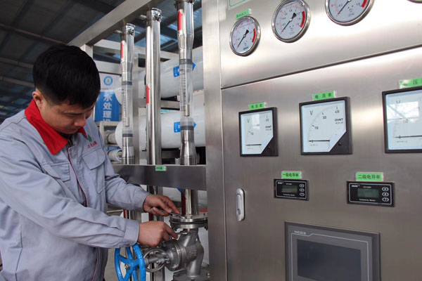 万达环保生产车间