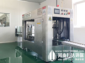 郑州纯净水设备每小时1吨纯净水生产线材料配比清单